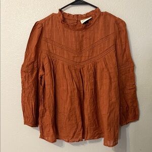 Universal Thread Women's Terracotta Blouse